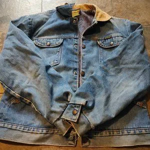 Wrangler Jackets Coats Vintage Wrangler Lined Denim Jacket